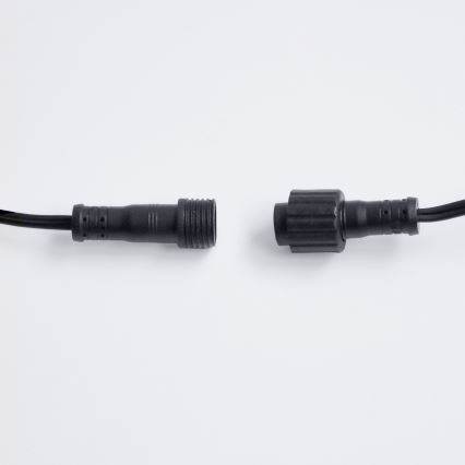 Brilagi - Ghirlanda decorativa LED per esterni 10xE12/0,6W/230V, 8 m, nero, IP44, bianco caldo