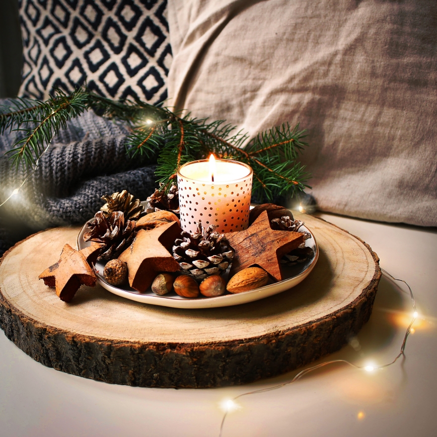 Brilagi - Catena luminosa LED 100 LED/3xAA 10 m bianco caldo