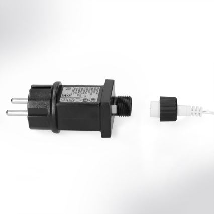 Brilagi - Catena luminosa LED da esterno 200 LED/8 funzioni 13 m IP44 bianco caldo effetto stalattite