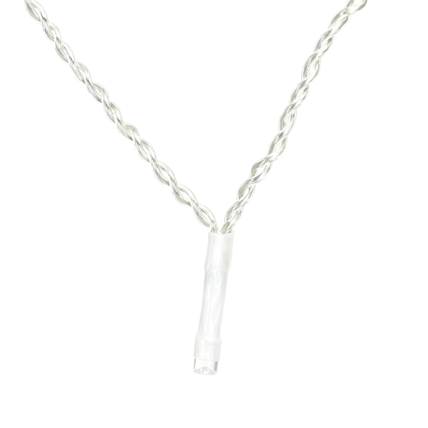 Brilagi - Catena luminosa LED da esterno 400xLED/8 funzioni 23x0,6m IP44 bianco freddo