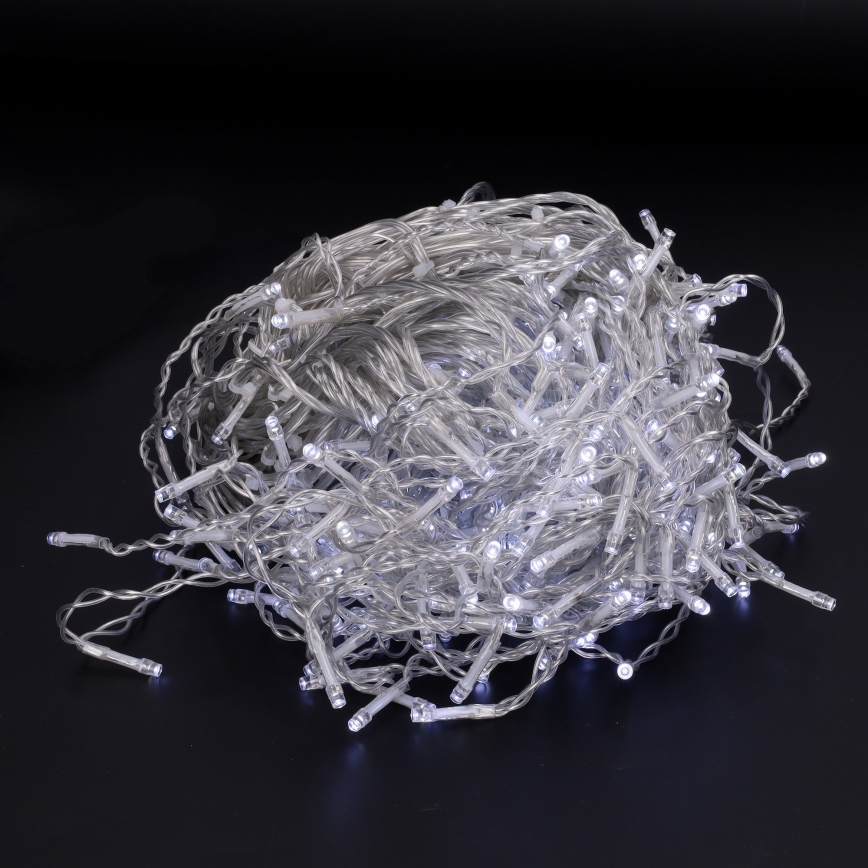 Brilagi - Catena luminosa LED per esterni 400 LED/8 funzioni 23 m IP44 bianco freddo