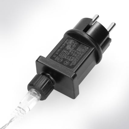 Brilagi - Catena luminosa natalizia a LED per esterni 150 LED 5 m IP44 bianco caldo effetto fuochi d'artificio