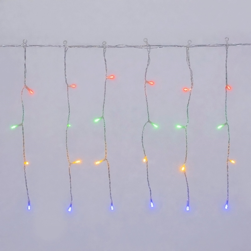 BRILAGI - Catena luminosa natalizia a LED per esterni 400xLED/6W/8 funzioni 23x0,4m IP44 multicolore