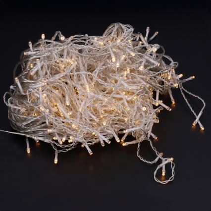 Brilagi - Catena luminosa natalizia da esterno 400xLED/8 funzioni 23m IP44 bianco caldo