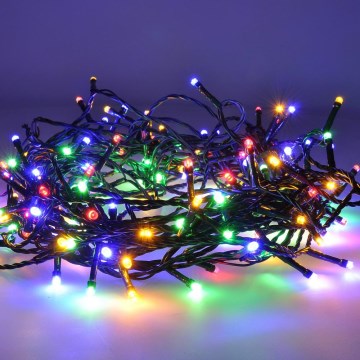 Brilagi - Catena luminosa natalizia LED da esterno 300xLED/8 funzioni 35 m IP44 multicolore
