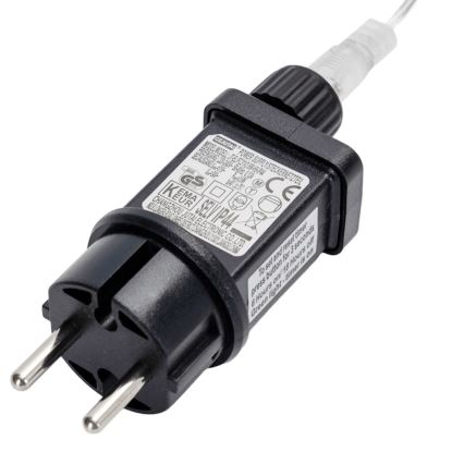 Brilagi - Catena luminosa natalizia LED da esterno 400xLED/8 funzioni 23x0,6m IP44 bianco caldo