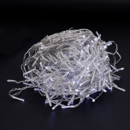 Brilagi - Catena luminosa natalizia LED per esterni 400 LED/8 funzioni 23 m IP44 bianco freddo