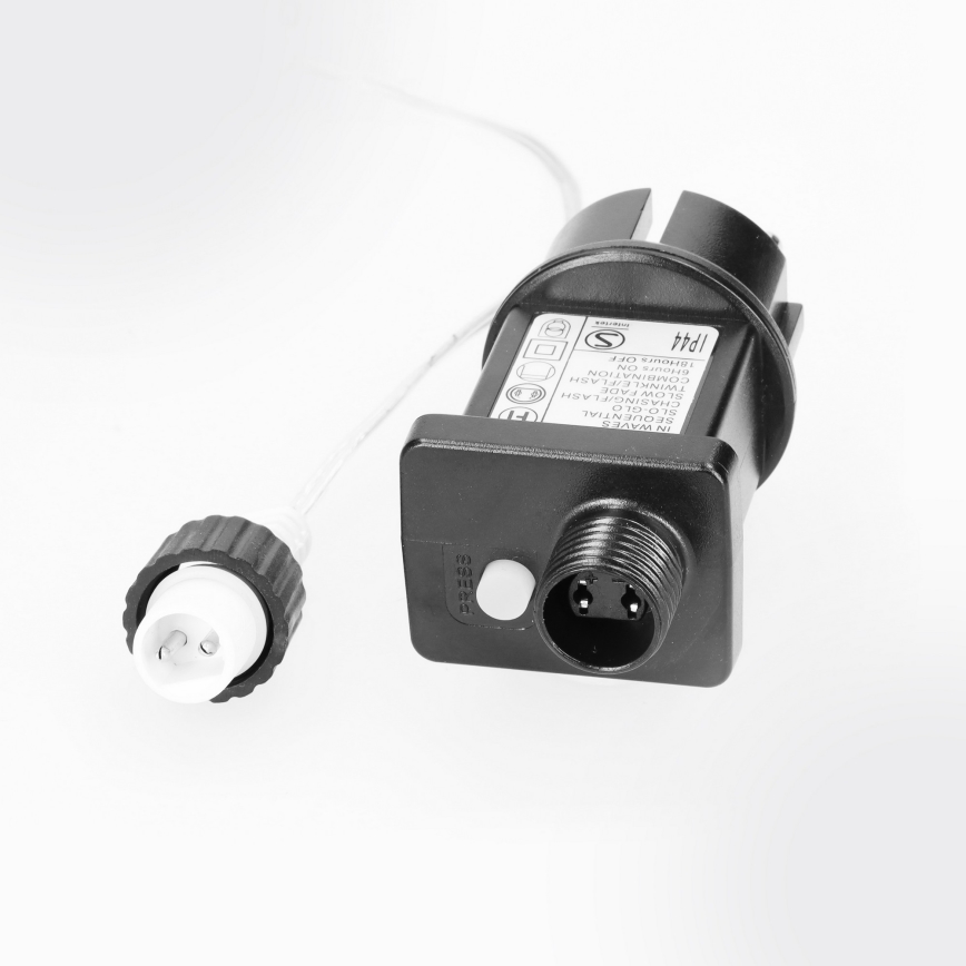 Brilagi - Catena luminosa natalizia LED per esterni 400 LED/8 funzioni 23 m IP44 bianco freddo