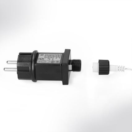 Brilagi - Catena luminosa natalizia LED per esterni 400 LED/8 funzioni 23 m IP44 bianco freddo