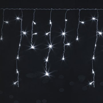 Brilagi - Catena luminosa natalizia LED per esterni 400xLED/8 funzioni 23x0,6m IP44 bianco freddo