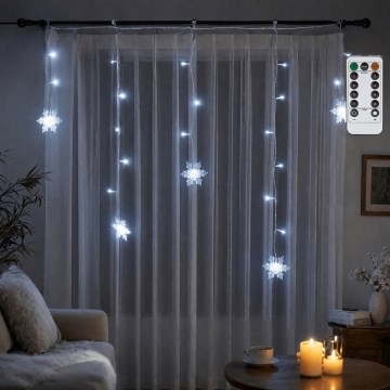 BRILAGI - Catena luminosa natalizia LED per esterni 60xLED/6W/6x0,7m IP44 bianco freddo