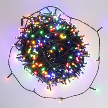 BRILAGI - Catena luminosa natalizia LED per esterni 700 LED/8 funzioni 75 m IP44 multicolore