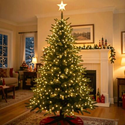 BRILAGI - Catena luminosa solare a LED per Natale 100xLED/8 funzioni 12 m 800 mAh IP65 bianco caldo