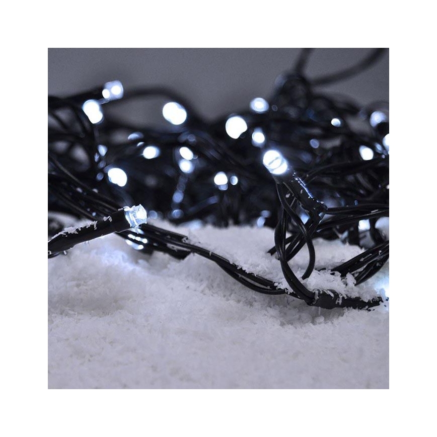 Brilagi - Catena natalizia LED da esterno 500xLED/8 funzioni 55m IP44 bianco freddo