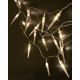 Brilagi - Catena natalizia LED da esterno 50xLED/8 funzioni/3xAA 8m IP44 bianco caldo