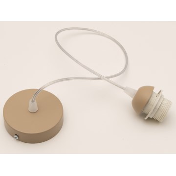 Brilagi - Cavo di alimentazione PARTY 1xE27/60W/230V beige