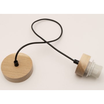 Brilagi - Cavo di alimentazione PARTY 1xE27/60W/230V in rovere