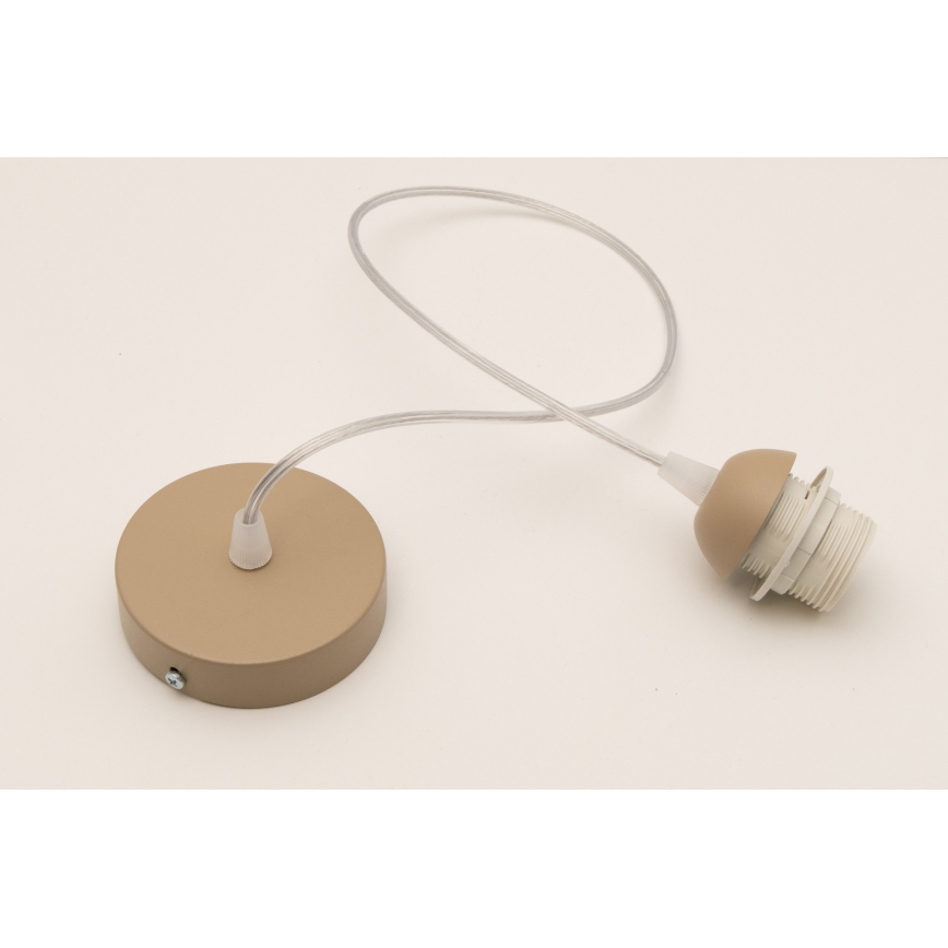 Brilagi - Cavo di alimentazione PARTY 1xE27/60W/230V Ø 10 cm beige