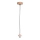 Brilagi - Cavo di alimentazione PARTY 1xE27/60W/230V Ø 10 cm rovere