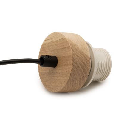 Brilagi - Cavo di alimentazione PARTY 1xE27/60W/230V Ø 10 cm rovere