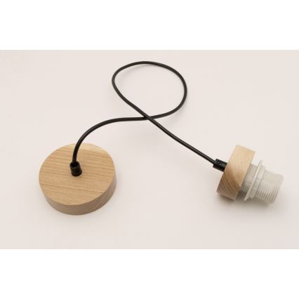 Brilagi - Cavo di alimentazione PARTY 1xE27/60W/230V Ø 10 cm rovere