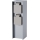 Brilagi - Colonna portaprese da esterno PILLAR 2Z SCHUKO 230V IP44 argento