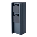 Brilagi - Colonna prese da esterno PILLAR 2 prese Schuko 230V IP44 antracite
