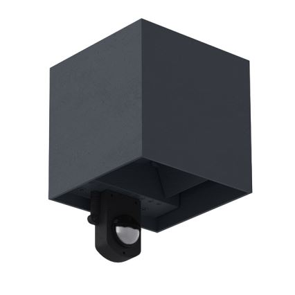 Brilagi - Applique da esterno con sensore CUBE LED/6W/230V antracite IP65
