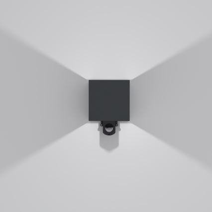 Brilagi - Applique da esterno con sensore CUBE LED/6W/230V antracite IP65