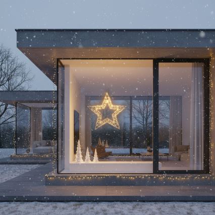 Brilagi - Decorazione di Natale LED per esterni, stella, 6W, 230V, IP44