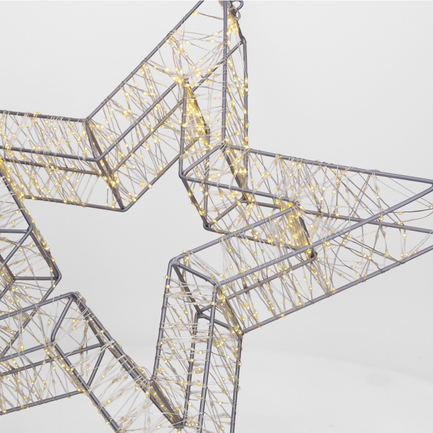 Brilagi - Decorazione di Natale LED per esterni, stella, 6W, 230V, IP44