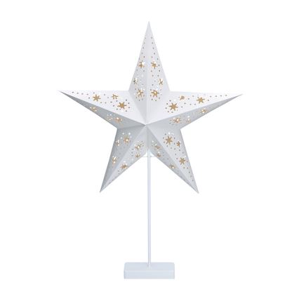 Brilagi - Decorazione natalizia a LED/3xAA 66x45 cm stella