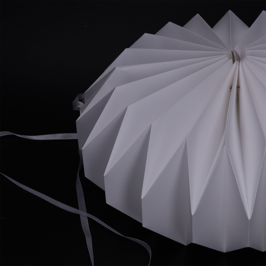 Brilagi - Decorazione natalizia a LED, fiocco di neve, 32 cm, alimentazione 2xAA