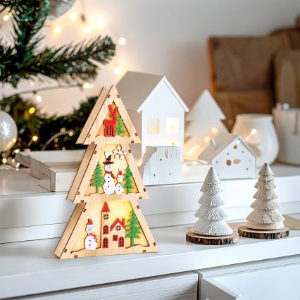 Brilagi - decorazione natalizia a LED LED/2xAA alberello
