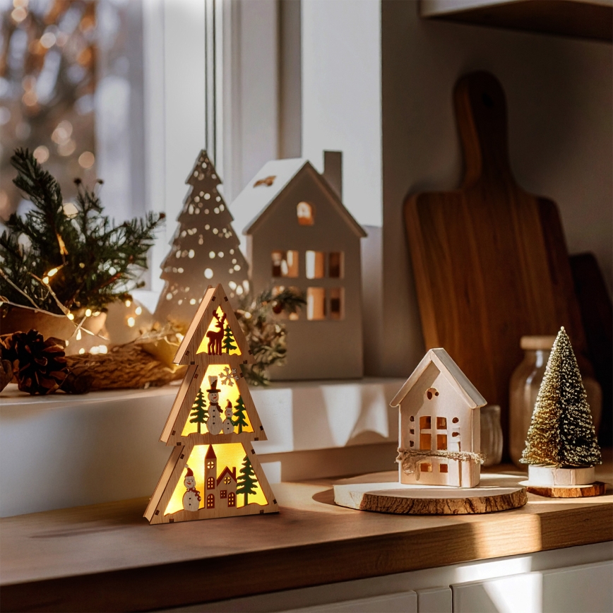 Brilagi - decorazione natalizia a LED LED/2xAA alberello
