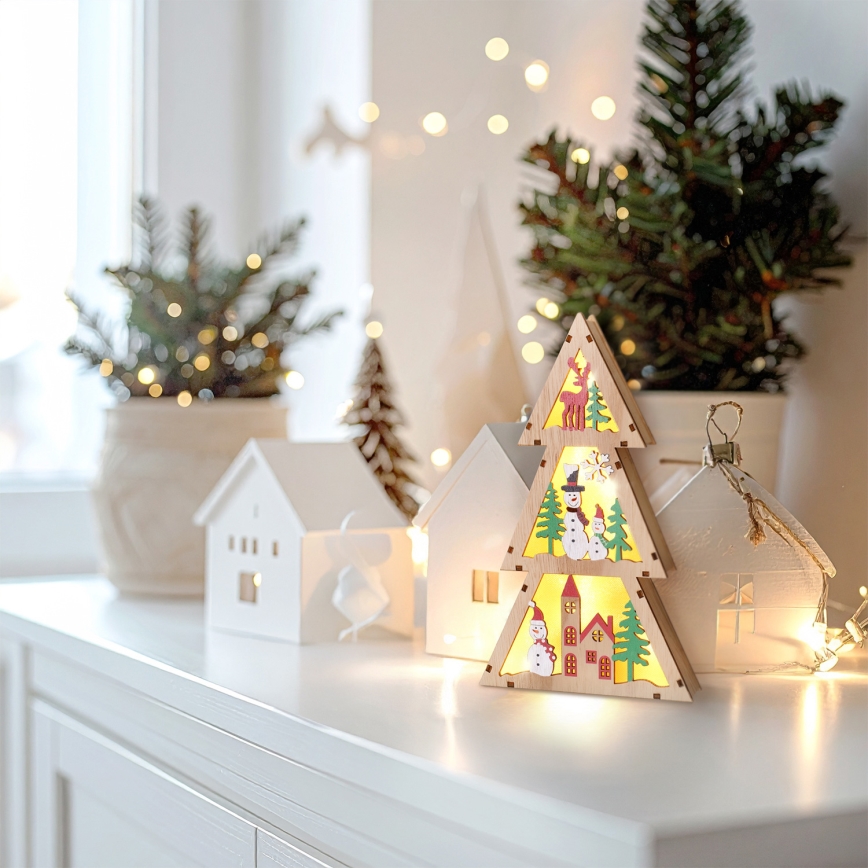 Brilagi - decorazione natalizia a LED LED/2xAA alberello