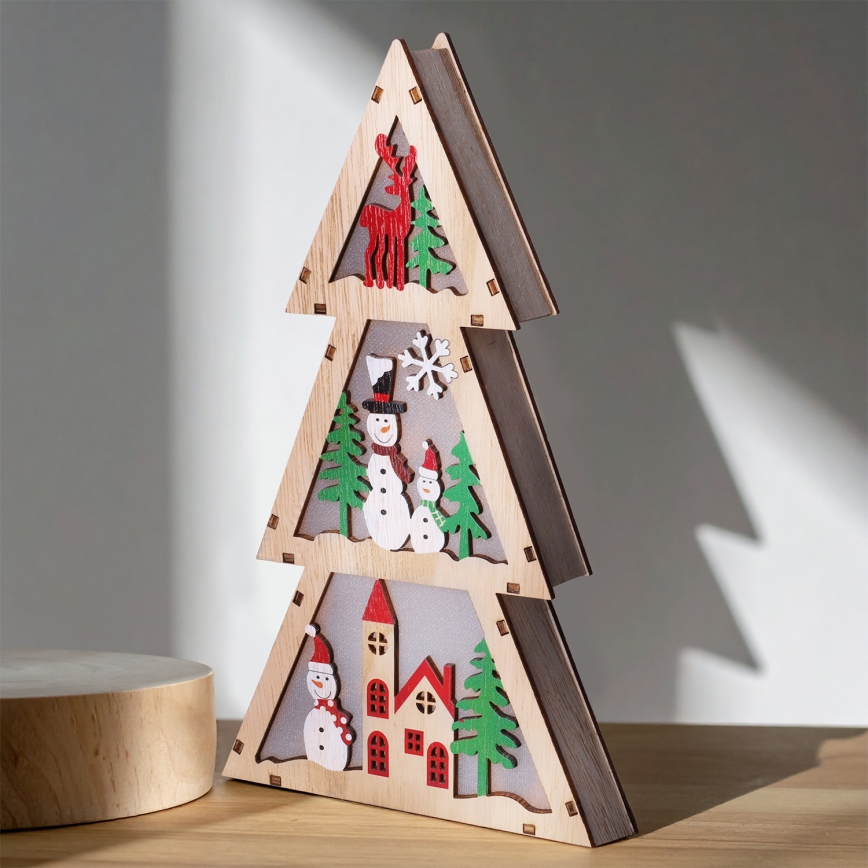 Brilagi - decorazione natalizia a LED LED/2xAA alberello