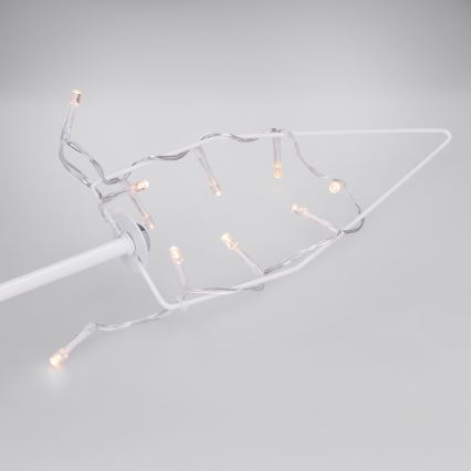 Brilagi - Decorazione natalizia a LED, stella 62x40 cm, alimentazione 3xAA