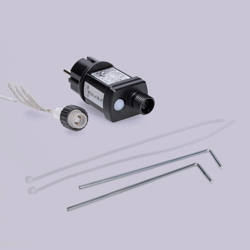 BRILAGI - Decorazione natalizia da esterno a LED, 3,3 W, 230 V, IP44, 60 x 37 cm, renna
