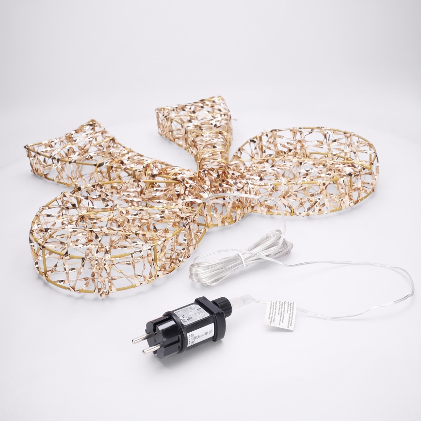 BRILAGI - Decorazione natalizia da esterno a LED 3,3W/230V IP44 con fiocco