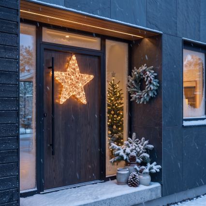 BRILAGI - Decorazione natalizia da esterno a LED/3,3W/230V IP44, stella 50 cm