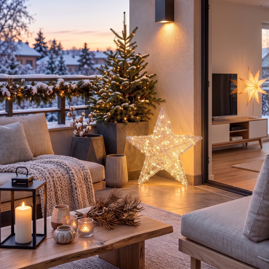 BRILAGI - Decorazione natalizia da esterno a LED/3,3W/230V IP44, stella 50 cm