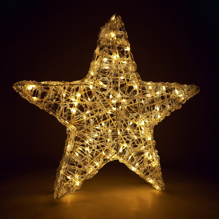 BRILAGI - Decorazione natalizia da esterno a LED/3,3W/230V IP44, stella 50 cm
