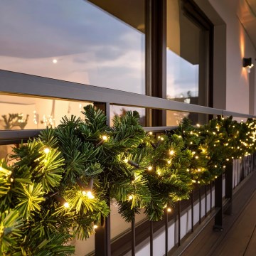 Brilagi - Decorazione natalizia da esterno a LED Ghirlanda 112xLED/230V 700 cm IP44