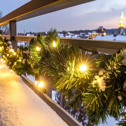 Brilagi - Decorazione natalizia da esterno a LED Ghirlanda 80xLED/230V 500 cm IP44