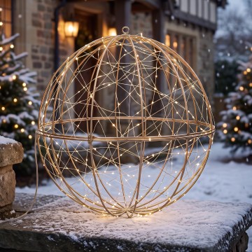 BRILAGI - Decorazione natalizia da esterno a LED, sfera Ø 50 cm, LED/3,3W/230V IP44