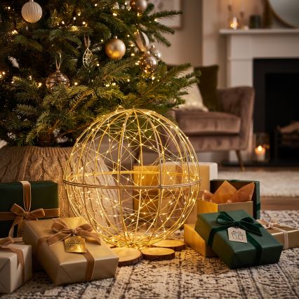 BRILAGI - Decorazione natalizia da esterno a LED, sfera Ø 50 cm, LED/3,3W/230V IP44