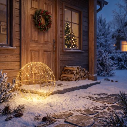 BRILAGI - Decorazione natalizia da esterno a LED, sfera Ø 50 cm, LED/3,3W/230V IP44