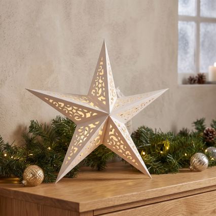BRILAGI - Decorazione natalizia LED/2xAA 60 cm stella