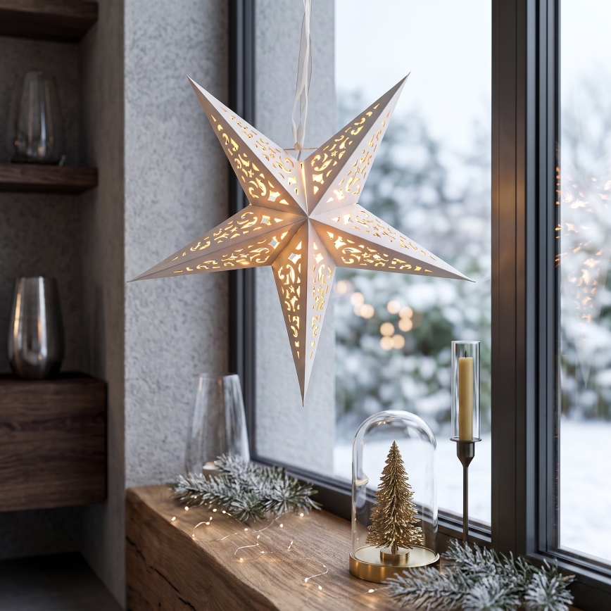 BRILAGI - Decorazione natalizia LED/2xAA 60 cm stella